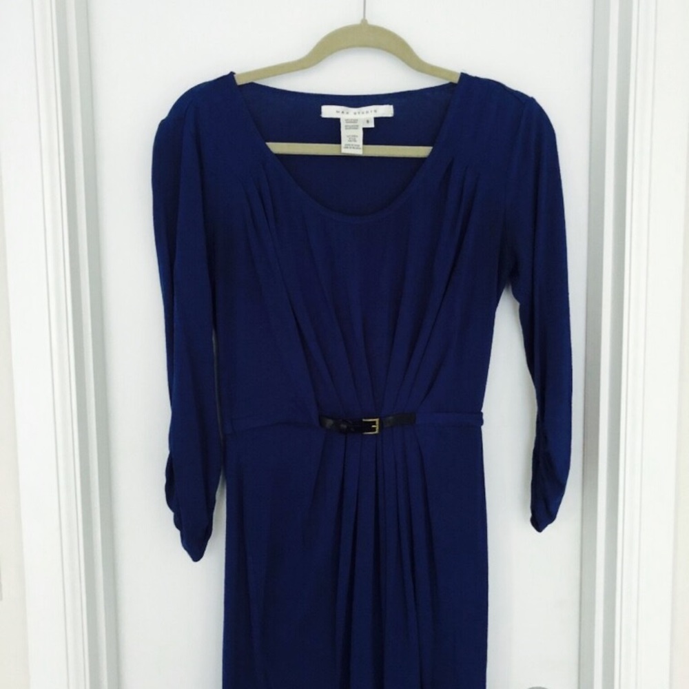 Cobalt Blue Max Studio Day to Night Dress